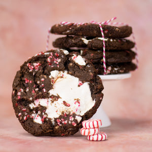 Chocolate Peppermint S'mores (6 cookies)